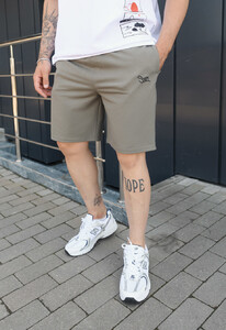 Фото - Шорты оливкового цвета Staff gray olive logo - Men box