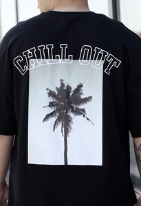 Фото - Оверсайз футболка з пальмою Staff chill out oversize - Men box