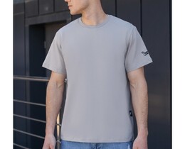 Фото - Базова футболка сірого кольору Staff pi gray logo - Men box