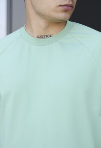 Фото - Однотонна світло-зелена футболка Staff light green - Men box