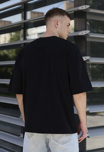 Фото - Чорна футболка з лого Staff black logo oversize - Men box