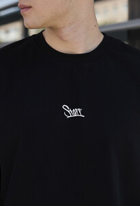 Фото - Чорна футболка з лого Staff black logo oversize - Men box