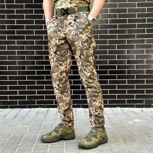 Фото - Штани-карго Pobedov Tactical Soft Waterproof Fixed піксельні - Men box