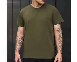 Фото - Базова футболка кольору хакі Staff khaki basic - Men box