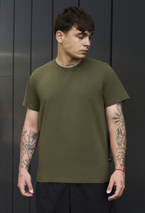 Фото - Базова футболка кольору хакі Staff khaki basic - Men box