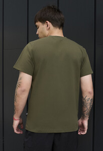 Фото - Базова футболка кольору хакі Staff khaki basic - Men box