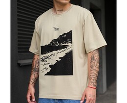 Фото - Молодіжна оверсайз футболка Staff logo & coast oversize - Men box