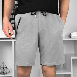 Фото - Чоловічі шорти на літо Pobedov Griz сталевого кольору - Men box