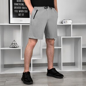 Фото - Чоловічі шорти на літо Pobedov Griz сталевого кольору - Men box