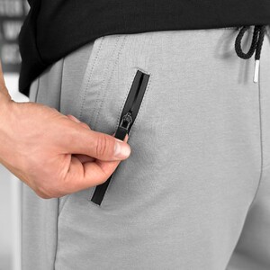 Фото - Чоловічі шорти на літо Pobedov Griz сталевого кольору - Men box