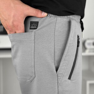 Фото - Чоловічі шорти на літо Pobedov Griz сталевого кольору - Men box