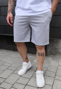 Фото - Літні шорти кольору сірий меланж Staff gray melange - Men box