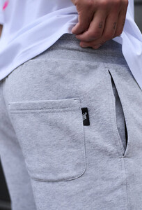 Фото - Літні шорти кольору сірий меланж Staff gray melange - Men box