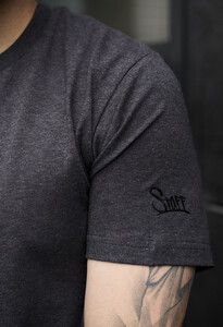 Фото - Футболка кольору графіт Staff pi graphite logo - Men box