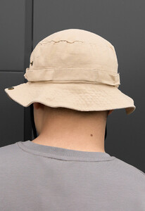 Фото - Бежевая панама с логотипом Staff beige - Men box