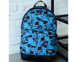 Фото - Яркий рюкзак с принтом акул Staff 18L shark - Men box