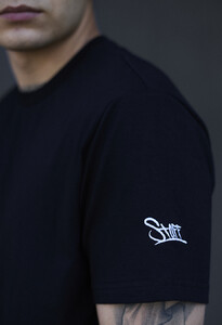 Фото - Бавовняна футболка з вишивкою Staff pi black logo - Men box