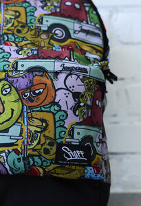 Фото - Рюкзак с ярким мультяшным принтом Staff 18L street art - Men box