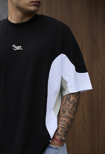 Фото - Оверсайз футболка з лого Staff color block oversize - Men box