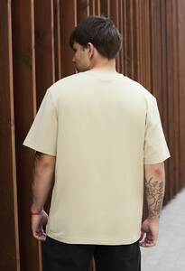 Фото - Світло-оливкова футболка Staff light olive logo oversize - Men box