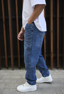 Фото - Мужские мом джинсы Staff navy regular mom - Men box