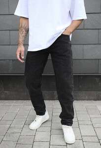 Фото - Джинси в чорному кольорі Staff black slim - Men box