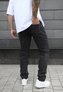 Фото - Джинси в чорному кольорі Staff black slim - Men box
