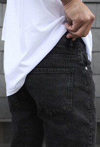 Фото - Джинси в чорному кольорі Staff black slim - Men box