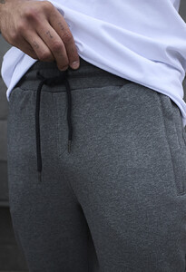 Фото - Спортивные штаны цвета графит Staff om graphite - Men box