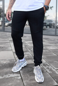 Фото - Базовые спортивные штаны Staff wol black - Men box