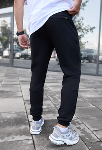 Фото - Базовые спортивные штаны Staff wol black - Men box