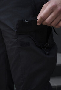 Фото - Повседневные мужские штаны Staff cargo tu black - Men box