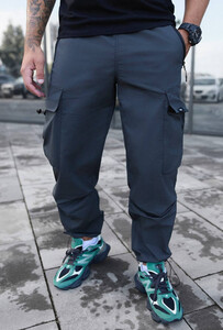 Фото - Темно-серые штаны карго Staff cargo tu dark gray - Men box