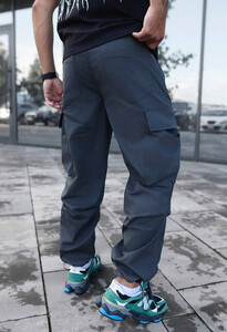Фото - Темно-серые штаны карго Staff cargo tu dark gray - Men box
