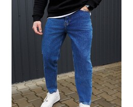 Фото - Молодіжні джинси чоловічі Staff 13 blue - Men box