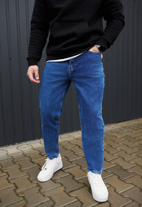 Фото - Молодежные мужские джинсы Staff 13 blue - Men box