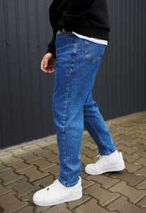 Фото - Молодежные мужские джинсы Staff 13 blue - Men box