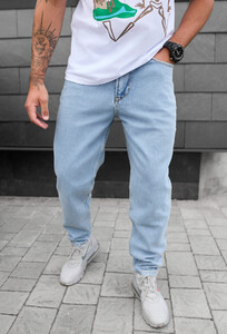 Фото - Светло-синие джинсы Staff 13 light blue - Men box
