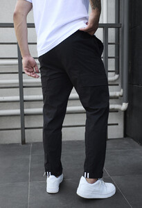Фото - Черные штаны карго Staff cargo pel black - Men box