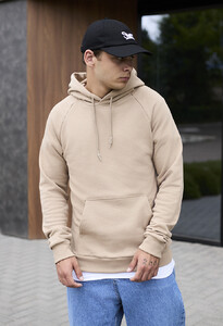 Фото - Однотонне бежеве худі Staff beige reglan - Men box