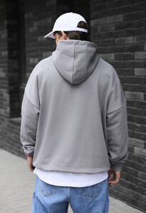 Фото - Сіре оверсайз худі Staff gray oversize - Men box