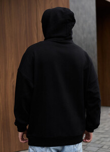 Фото - Базове оверсайз худі Staff black oversize - Men box
