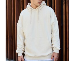 Фото - Худі молочного кольору Staff milk oversize - Men box