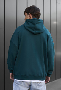 Фото - Худі смарагдового кольору Staff emerald oversize - Men box