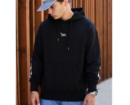 Фото - Брендоване худі Staff flames & logo oversize - Men box
