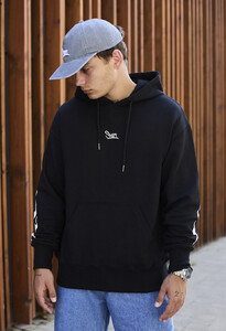 Фото - Брендоване худі Staff flames & logo oversize - Men box