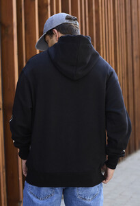 Фото - Брендоване худі Staff flames & logo oversize - Men box