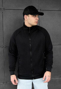 Фото - Чоловіча олімпійка у чорному кольорі Staff all black - Men box