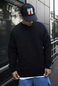 Фото - Однотонный черный свитшот Staff black basic - Men box