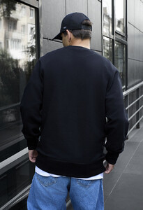 Фото - Однотонный черный свитшот Staff black basic - Men box